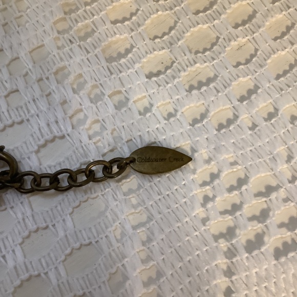 Cold water creek necklace and agate earrings - Picture 8 of 11